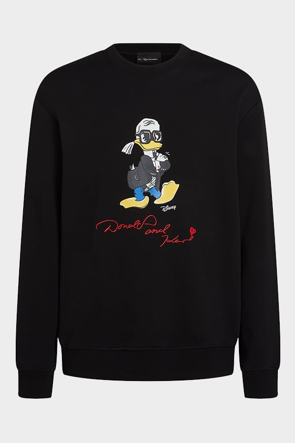 ΑΝΔΡΙΚΗ ΜΠΛΟΥΖΑ ΦΟΥΤΕΡ KARL LAGERFELD - 990 ΜΑΥΡΟ